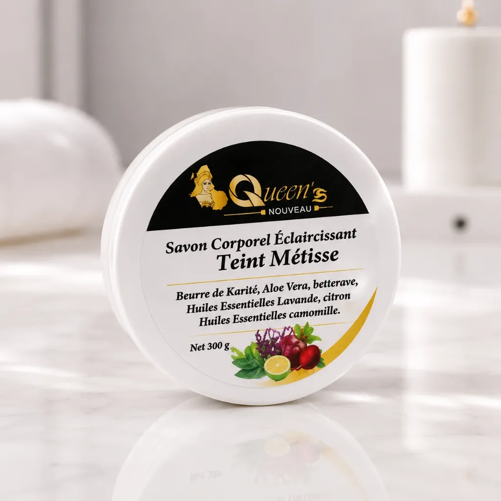 Savon corporel éclaircissant teint Métisse