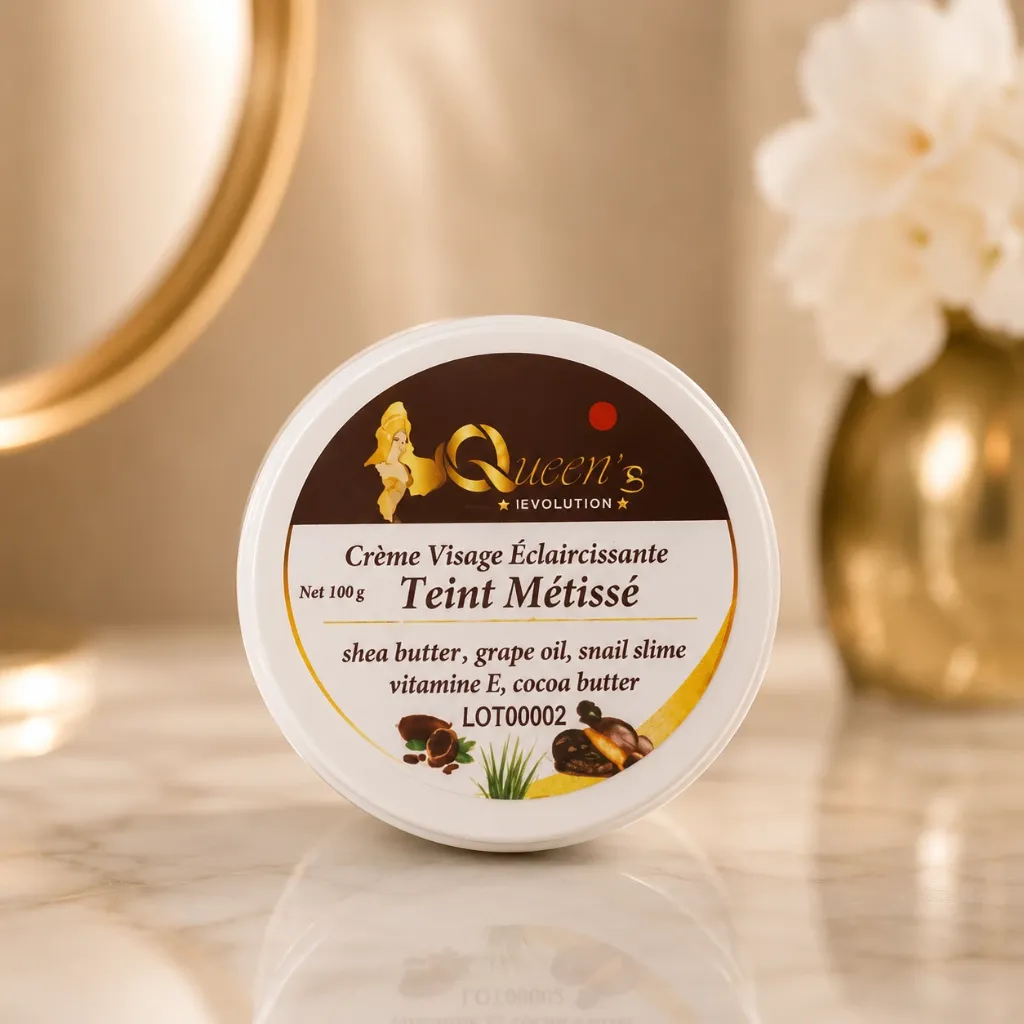 Crème visage éclaircissante teint Métisse