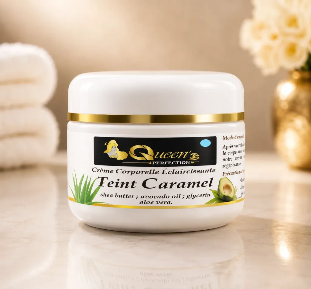Crème Corporelle Éclaircissante Teint Caramel